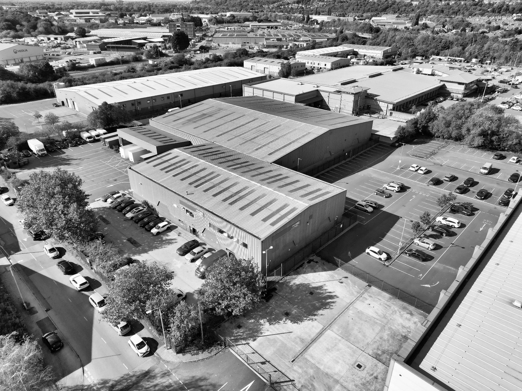 UK industrial and logistics distribution site